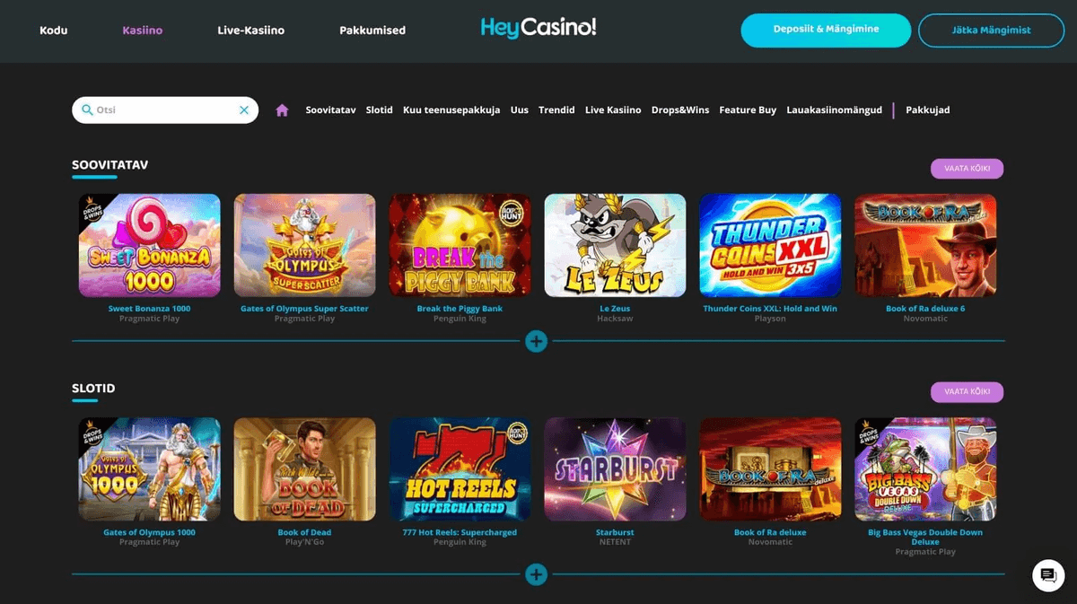 Hey Casino Nederland – Jouw Officiële Gaming Hub voor 2026 image 2